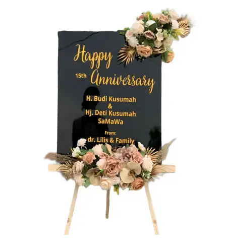 Papan Bunga Akrilik kiarapedes