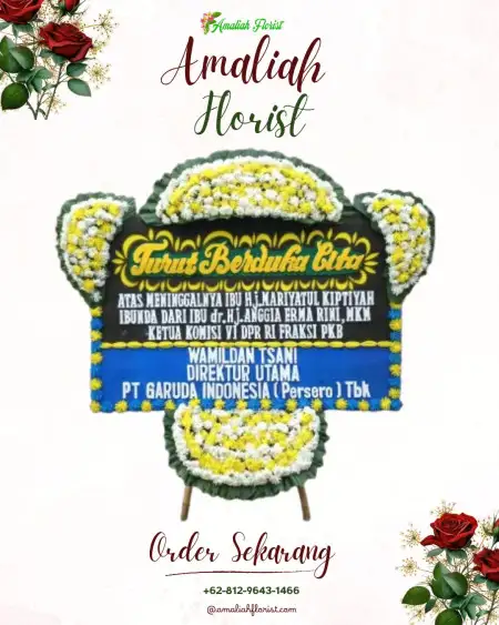 Papan Bunga Duka kiarapedes